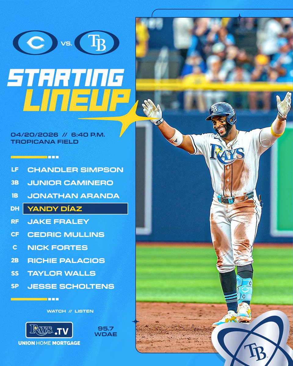 Tampa Bay Rays tweet media