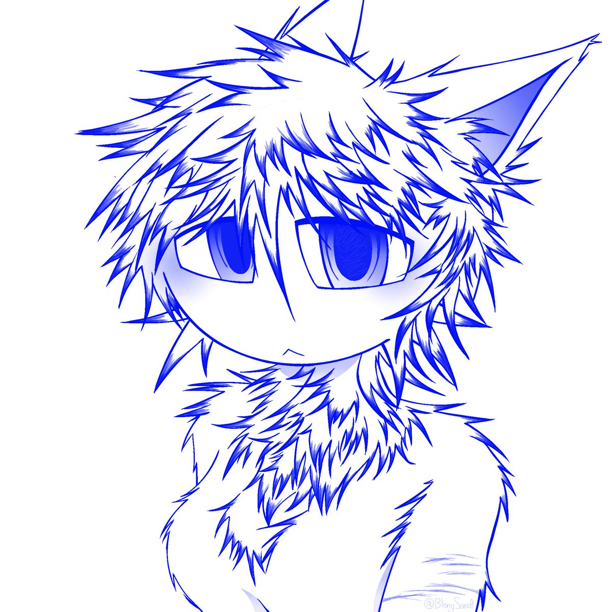 BlonnySonic0's tweet image. Wenda en mi nuevo estilo! 🤍
#sprunki #wendasprunki