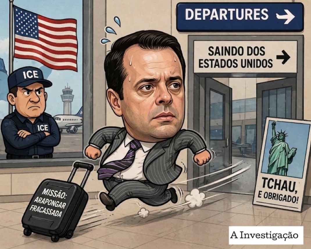 O cara virou “Persona Non Grata” nos EUA de graça kkkkkkkkkkkkkkkkk