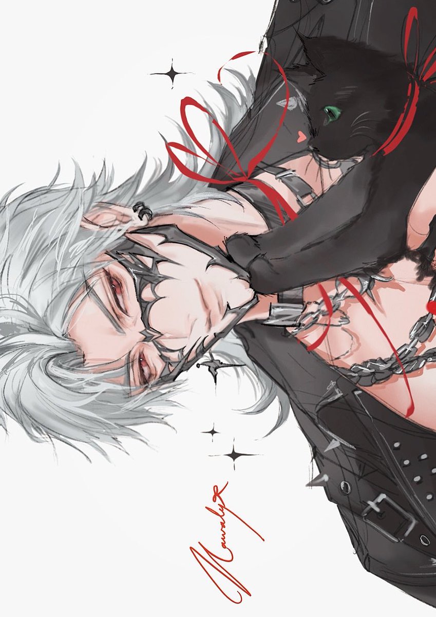 #sylus #loveanddeepspace #digitalart  🐦‍⬛