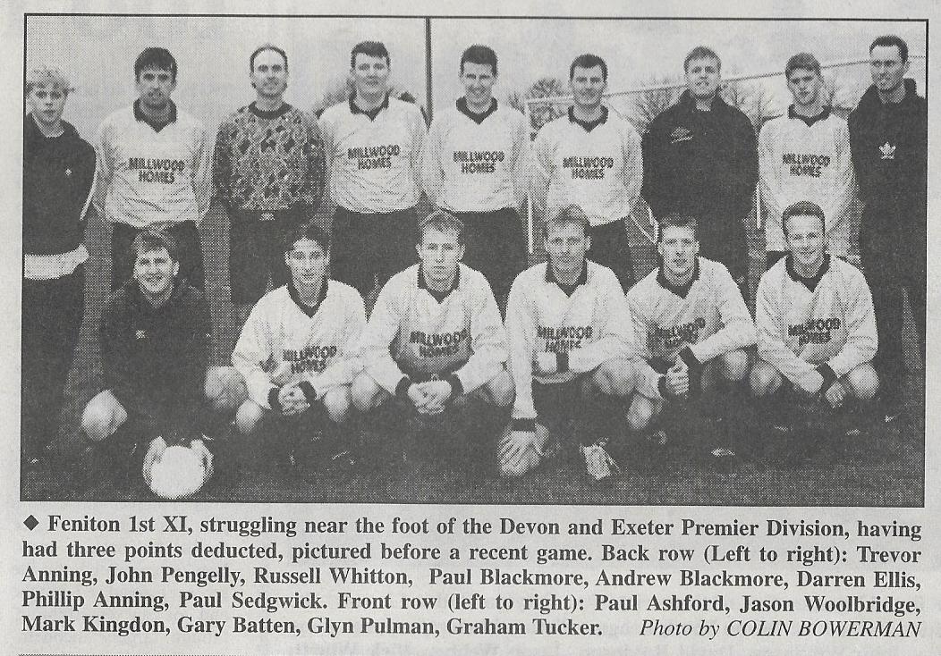 exwickclive's tweet photo. Today we remember former @Honiton_Town_Fc
@FenitonFC_ legend PAUL SEDGWICK, a very talented and popular footballer who had a great sense of humour both on and off the pitch. Paul sadly left the field of play on this day in 2009 for his final appearance.  
RIP PAUL ⭐ ⭐️⭐️⭐️⭐️ https://t.co/UnlMHoi5Fc