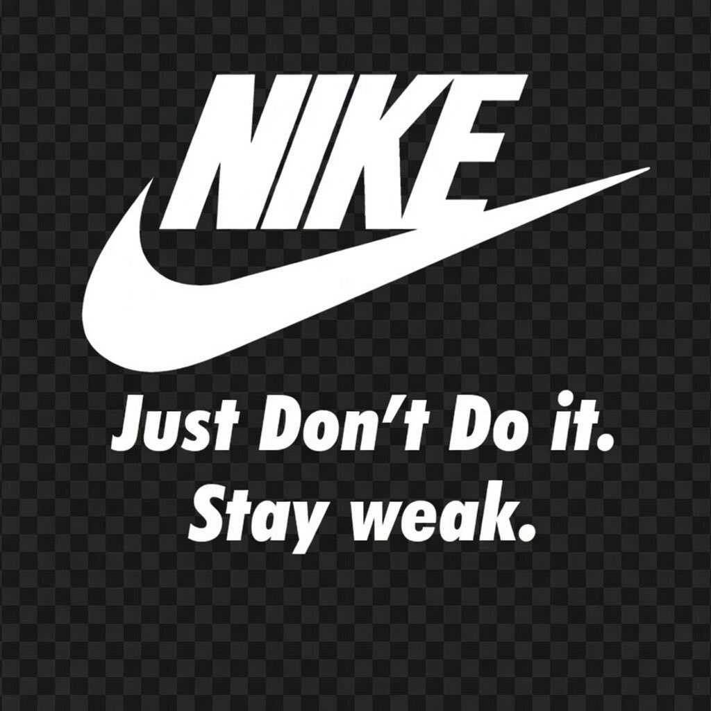 Hey <a href="/Nike/">Nike</a> 

I fixed your logo for you. 

#BostonMarathon