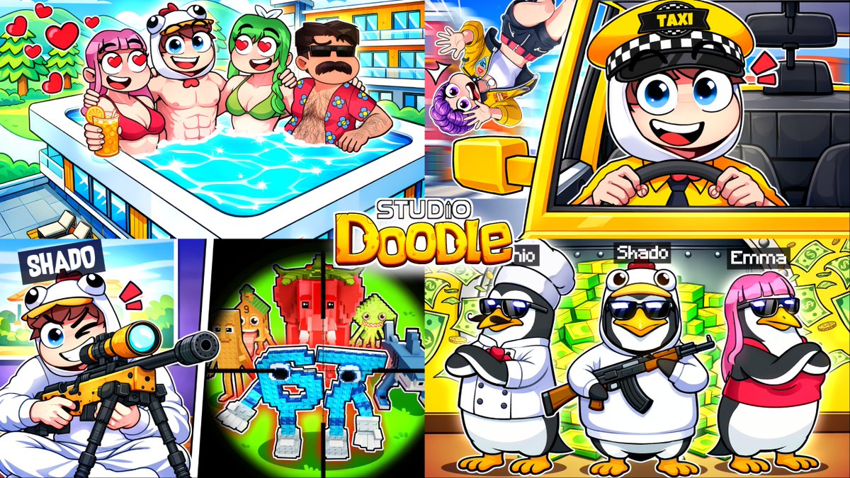 StudioDoodling's tweet image. ✨NEW HUMANIZED THUMBNAILS🎥
💼Collab : @negobroken &amp;amp; @danielssauro_
📩Commissions open, contact me in DM
👥Discord :: discord.gg/eg8Q6JdZuA

#Roblox #Thumbnail #Youtube #drawing #GTA