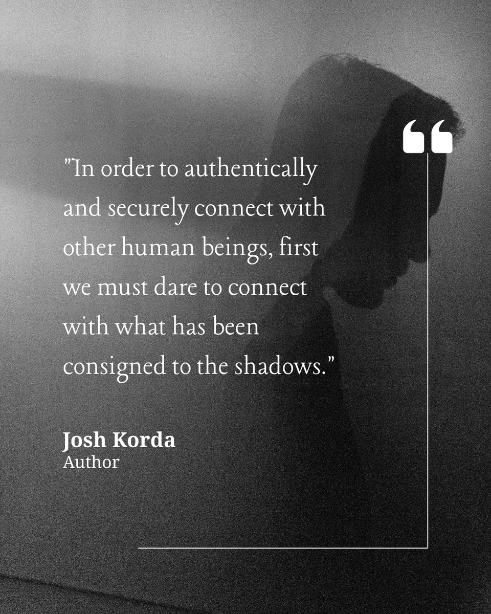 chrispataki's tweet image. "In order to authentically and securely connect with other human beings, first we must dare to connect with what has been consigned to the shadows." 
— Josh Korda

#authentic #quotes #authenticityjourney