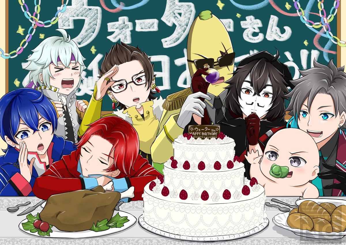 #ウォーターチャレンジ生誕祭2026
#ウォーターチャレンジ

ウォーターチャレンジ様
お誕生日おめでとうございます！！🎂🎉