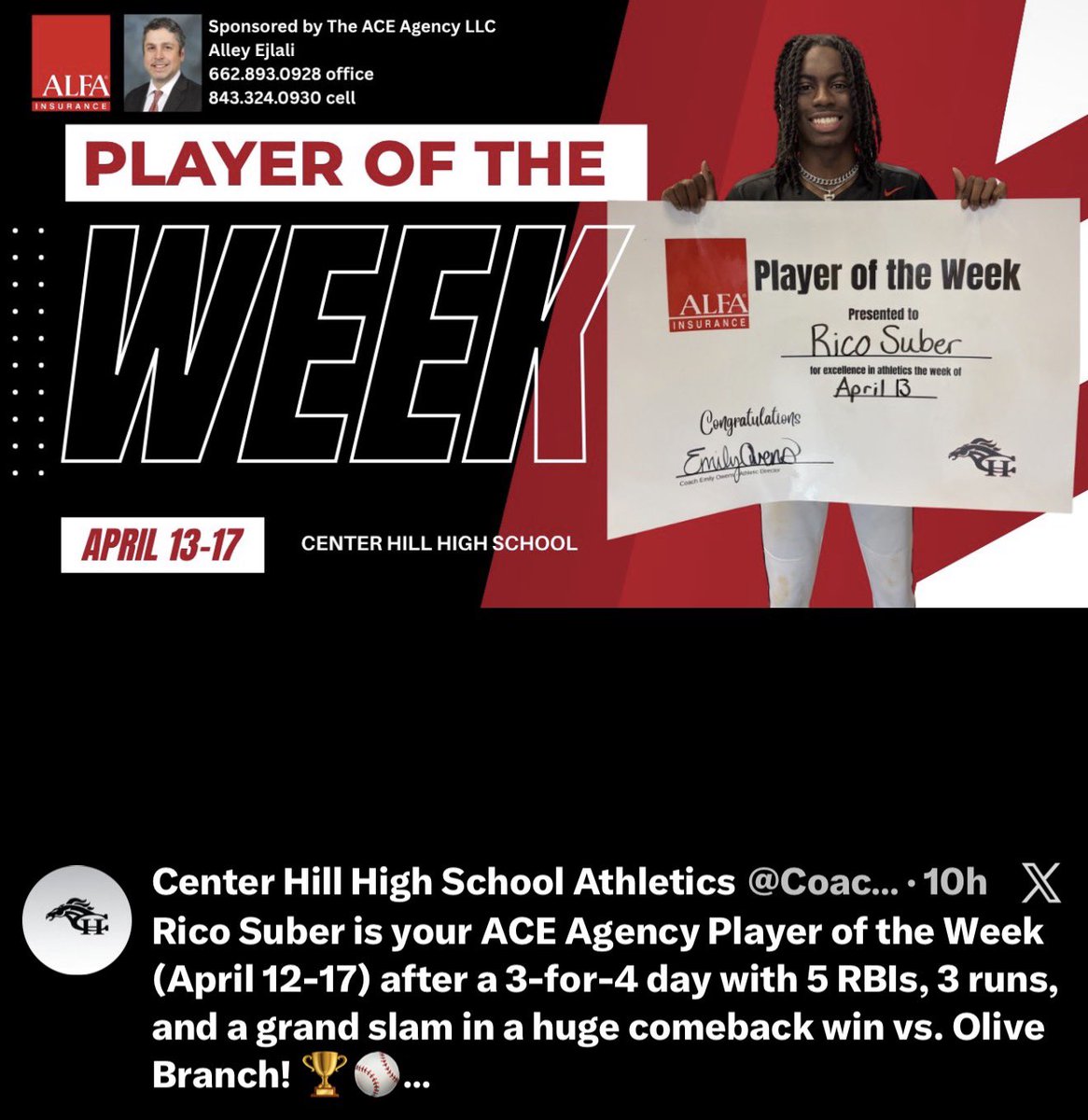 RicoSuberJr27's tweet photo. Had a fun junior year, got player of the week,and here are some swings from the year. On to summer ball.#uncommitted @PB_Uncommitted @beastbaseball_ @PrepBaseballMS @BrandonMonty6 @TheHillBasebal1 https://t.co/CSFw1XCSRt