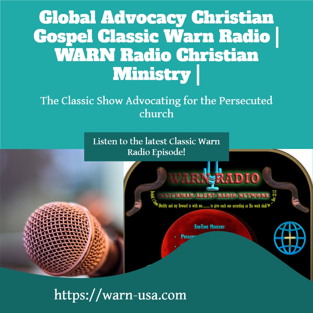 WIBRWARNRadio's tweet image. WIBR/Warn Radio declaring God's truth 24/7 throughout the world!
Reaching out with God's truth and the Gospel to a world in need!
We are an #endtime #preaching, #teaching, and #warningagency heralding in the #secondcoming of #JesusChrist, #Yeshua to this earth. We are also an