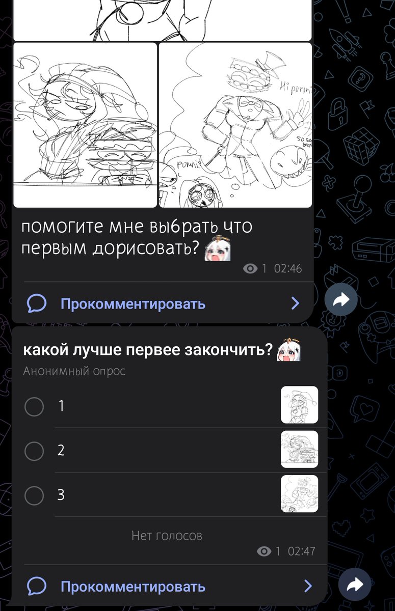 ladykuna9's tweet image. 👇 кейн и помни 👇
помогите мне выбрать кого первым закончить в моем телеграме: t.me/ladykuna9
#theamazingdigitalcircus #tadc #showtime #caine #pomni