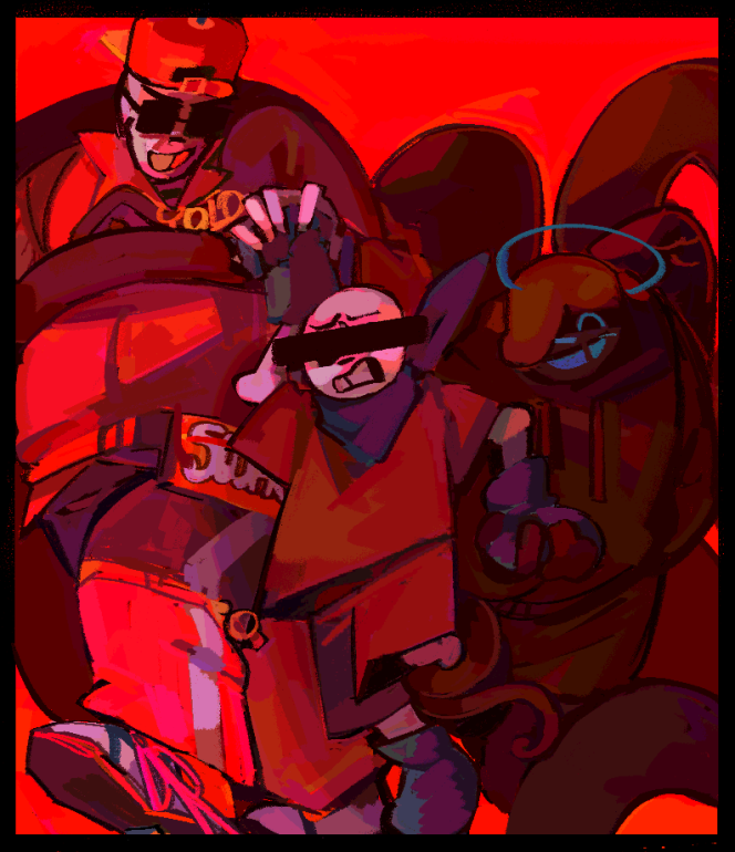 thatonearocat's tweet image. I wrote a fic for Fresh's birthday!

Contains: #Freshsans, #Nightmaresans, and Swap, Platonic Fresh &amp;amp; Nightmare, platonic intimacy, torture and dehumanization [of underswap sans], Fresh taking a host [5,200~ words]

archiveofourown.org/works/83487766