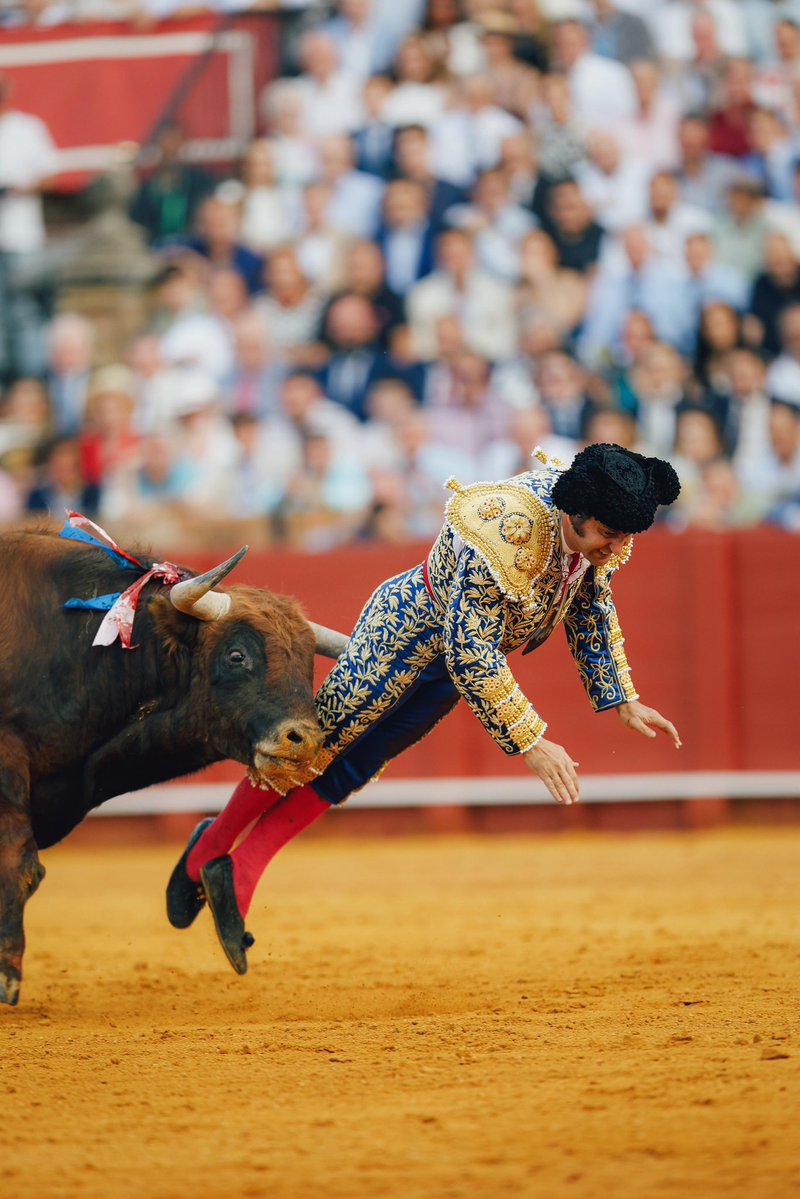 Morante de la Puebla's ass has been left looking like a duck drinking trough