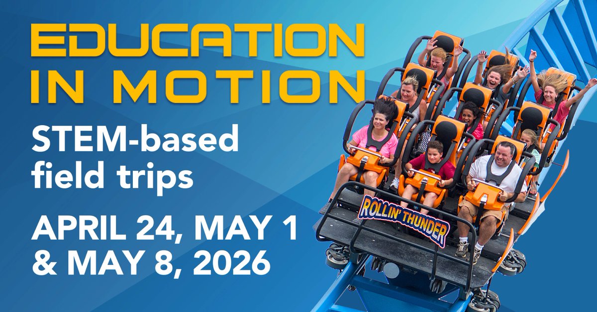 VisitOWA's tweet photo. Bring science off the page &amp; to Tropic Falls! Education in Motion is a hands-on STEM field trip experience where students explore physics concepts like gravity, energy, and motion through park attractions and guided learning materials. Submit your group: https://t.co/xIGl8Liqn5. https://t.co/JDrXW8uNqF