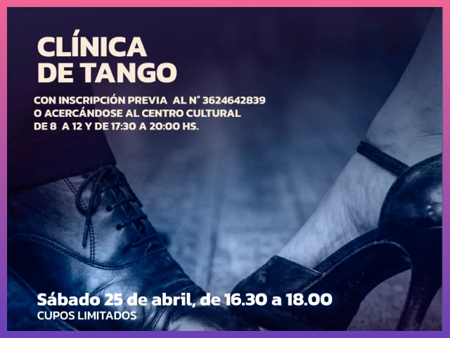 NPChaco1's tweet image. #LASBREÑAS: La Casa De Las Culturas De #LasBreñas Invita A Talleres Intensivos De #Danza El Próximo 25 De Abril

#Noticiasdelparana  noticiasdelparana.com.ar/NuevaEdicion/2…