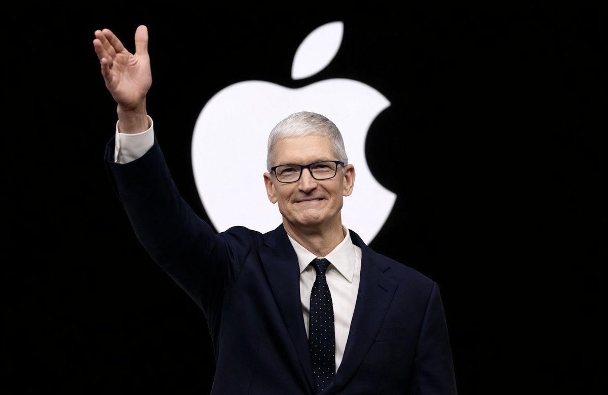 EarnYourLeisure's tweet photo. Tim Cook Steps Down As Apple CEO After 15 Years https://t.co/euKPc4sTHO