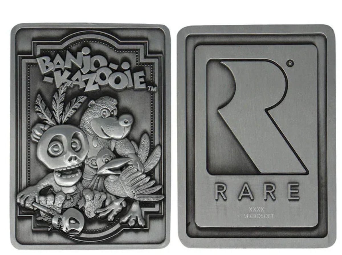 videogamedeals's tweet image. Pre-Order: Banjo-Kazooie Limited Edition Collectible Coin $13.99 via Big Bad Toy Store. #ad ow.ly/qER350YNbe0

Limited Edition Ingot $22.99 ow.ly/Ug3y50YNbe4