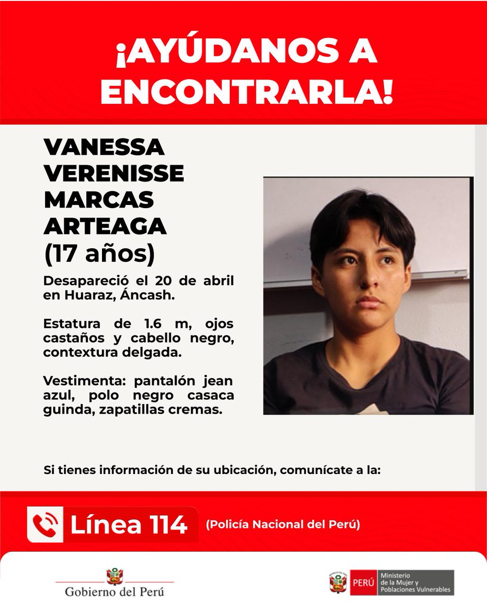 Ministerio de la Mujer y Poblaciones Vulnerables tweet media