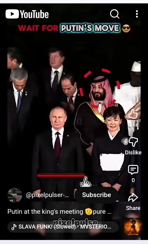 Sunshine4Media's tweet image. A #Must #Watch 🤣...
#PresidentVladimirPutin 😊. 🕊️💃

#VideoClip 🎥 youtube.com/shorts/rG1PshY…