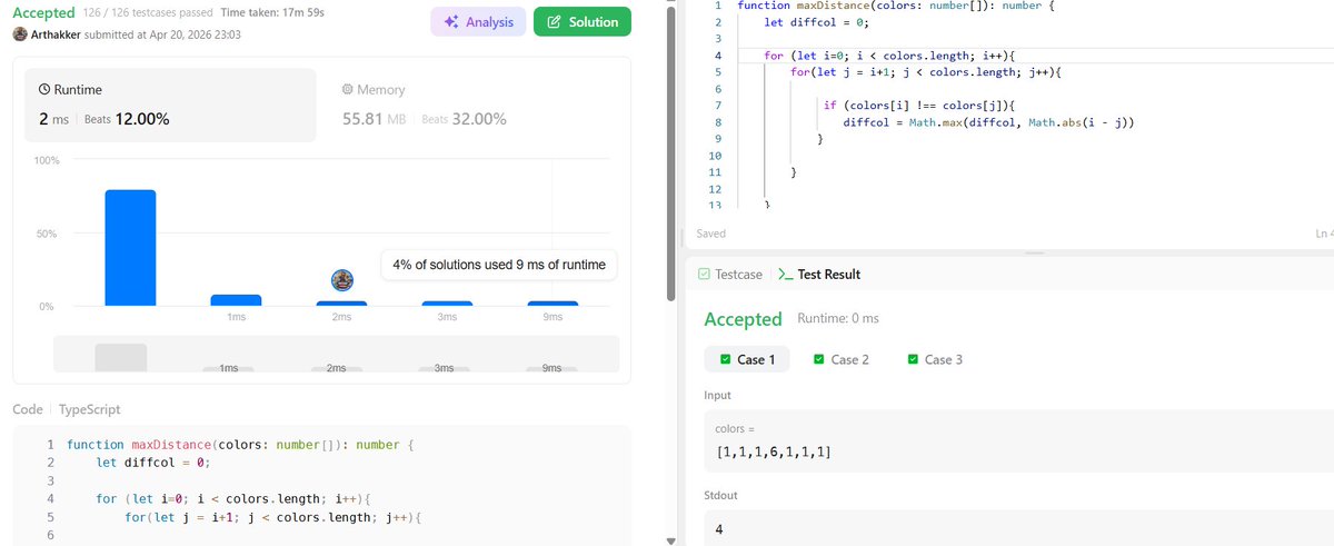 Edarth123's tweet image. Day 26: Work &amp;amp; Hobbies

Resolved all bugs and added all requested updates to company site.

Also had time to hop on to leetcode and solve easy problems

#100daysofcode