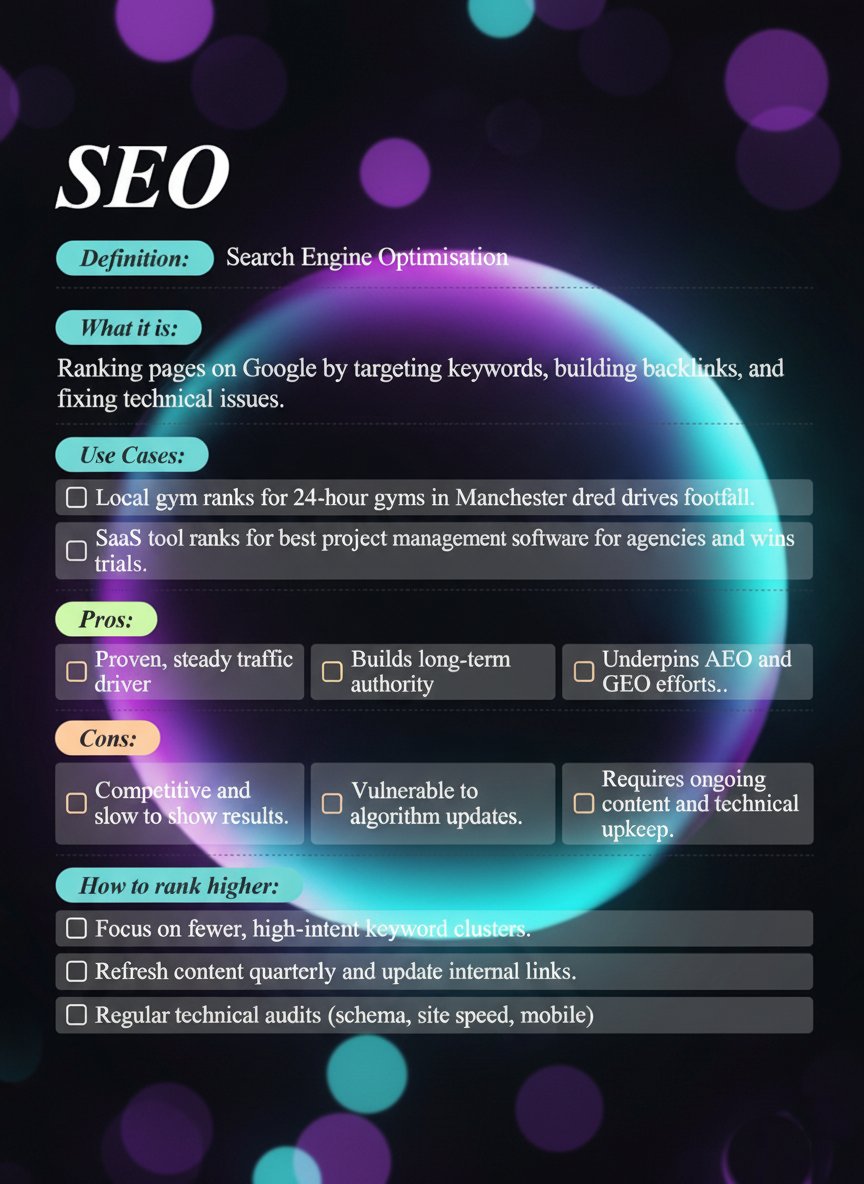 kodegrove's tweet image. SEO is officially dead—or at least the version you know is. 💀
We’re seeing the biggest shift in search behavior in 20 years. If you’re still just "ranking for keywords," you’re already invisible.

#SEO #AI #DigitalMarketing #ChatGPT #MarketingStrategy #TechTrends