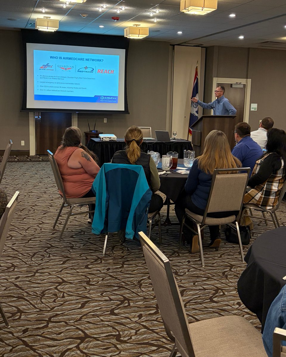 CodyChamber's tweet photo. Thanks to Dr. Goodwyn and Cody Regional Health for today's Cody Club Meeting on mental health &amp; depression treatments. Reminder: Cody Club on May 4 is is the special National Parks Day lunch &amp; program. RSVP is required by this Wednesday: https://t.co/4oo5HsBJr9 https://t.co/c5DSLPUacX