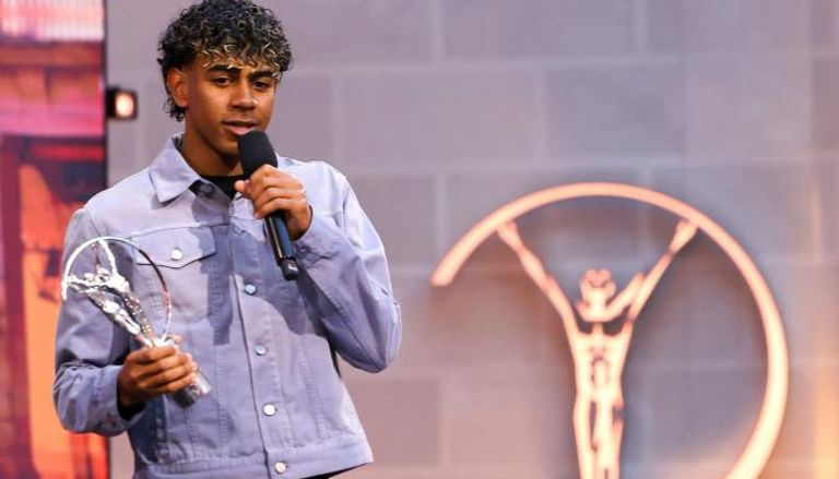 EvaTony341699's tweet image. Madrid witnessed greatness 🌟
 Lamine Yamal &amp;amp; Carlos Alcaraz taking over the spotlight 👀🔥
Young kings doing their thing 👑 #SportsAwards #NextGen #Laureus #Champions