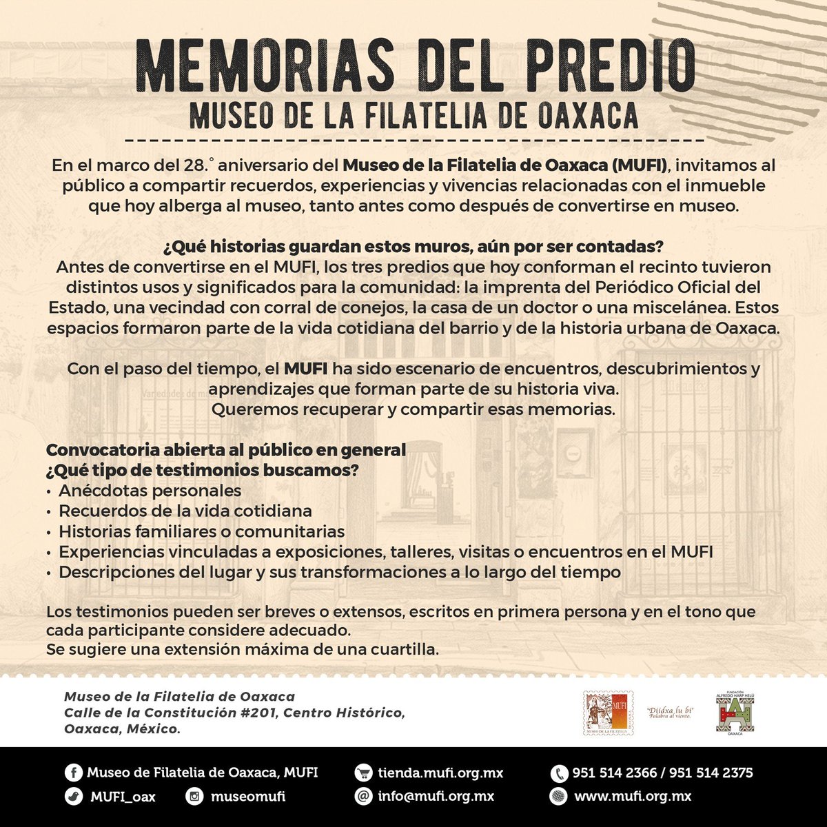 Museo de Filatelia De Oaxaca tweet media