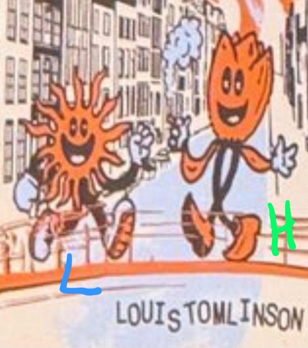beathomas61's tweet image. I could be delulu. The two flowers on the poster for Louis 4/20 show Amsterdam could they represent H&amp;amp;L. The short sunflower is dressed casually &amp;amp; has trainers on, the tall tulip is not dressed casually &amp;amp; is wearing Chelsea boots. Is it just me, it is 4/20 afterall.🤭💙💚🏳️‍🌈#Larry