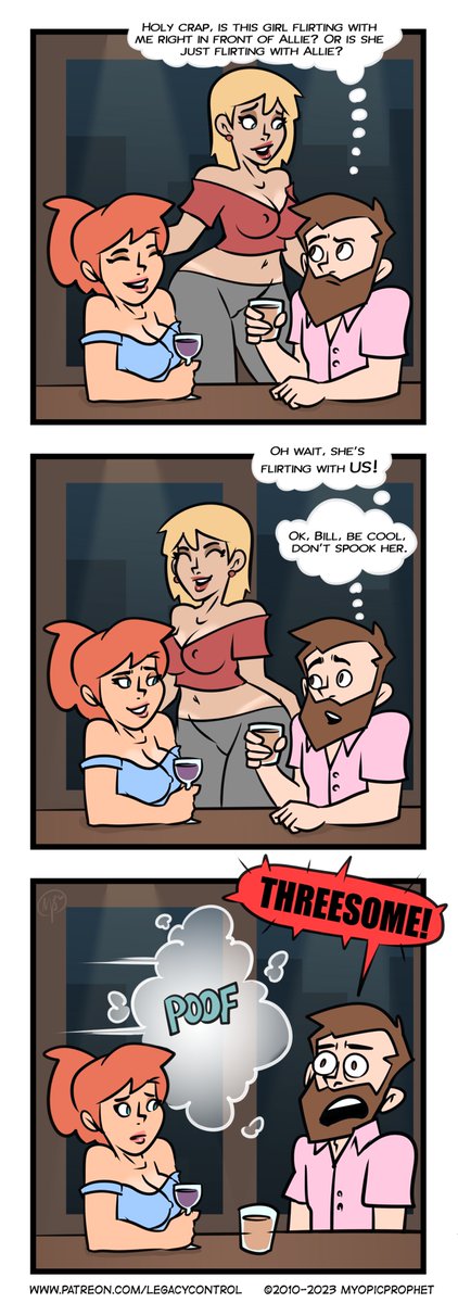 myopic_prophet's tweet photo. New Comic! Spook Her   

Adult Only Bonus Panel for Patrons! https://t.co/X4ZWUZGq0S https://t.co/dqImwYmphX