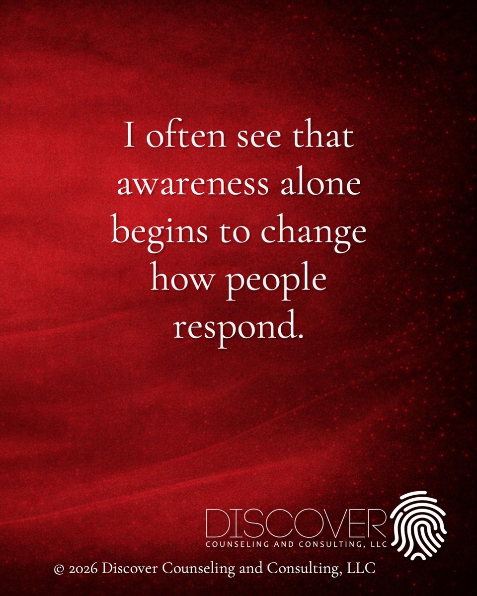 DiscoverCo1014's tweet image. You don’t always need more effort to change.

Sometimes awareness alone begins the process.

Noticing your patterns is where it starts.

discovercounseling.net

#SelfAwareness #Growth #Insight