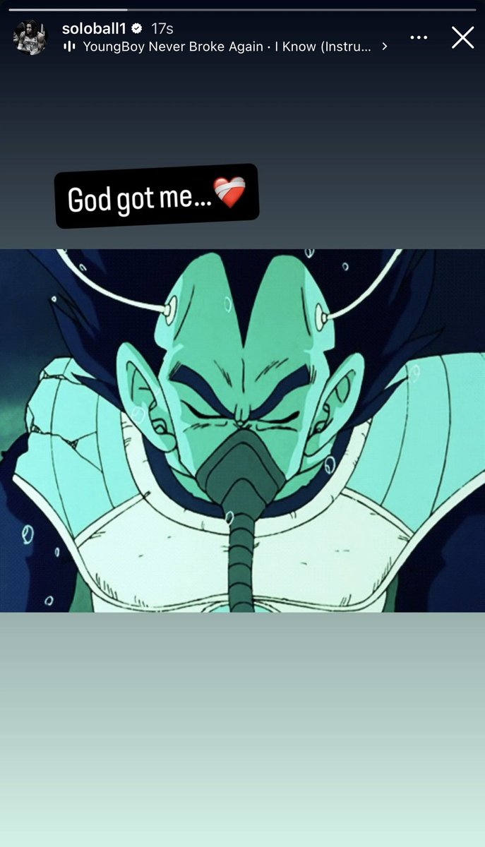 StorrsCentral's tweet image. Solo Ball via Instagram: “God got me… ❤️‍🩹”