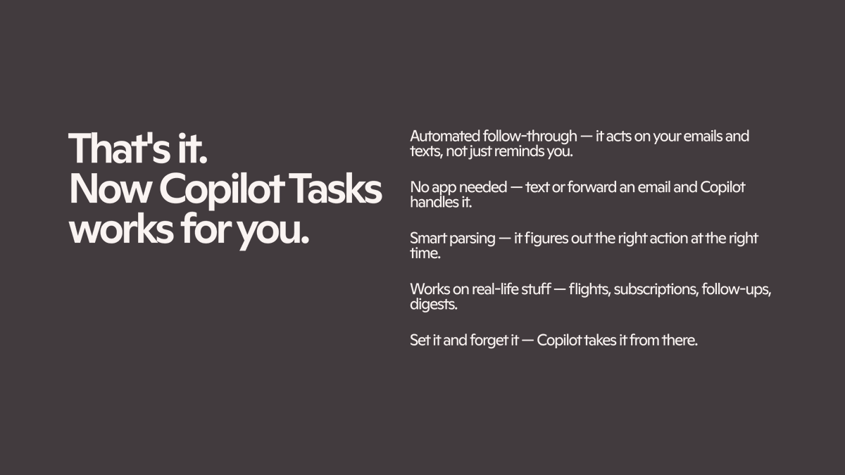Microsoft Copilot tweet media