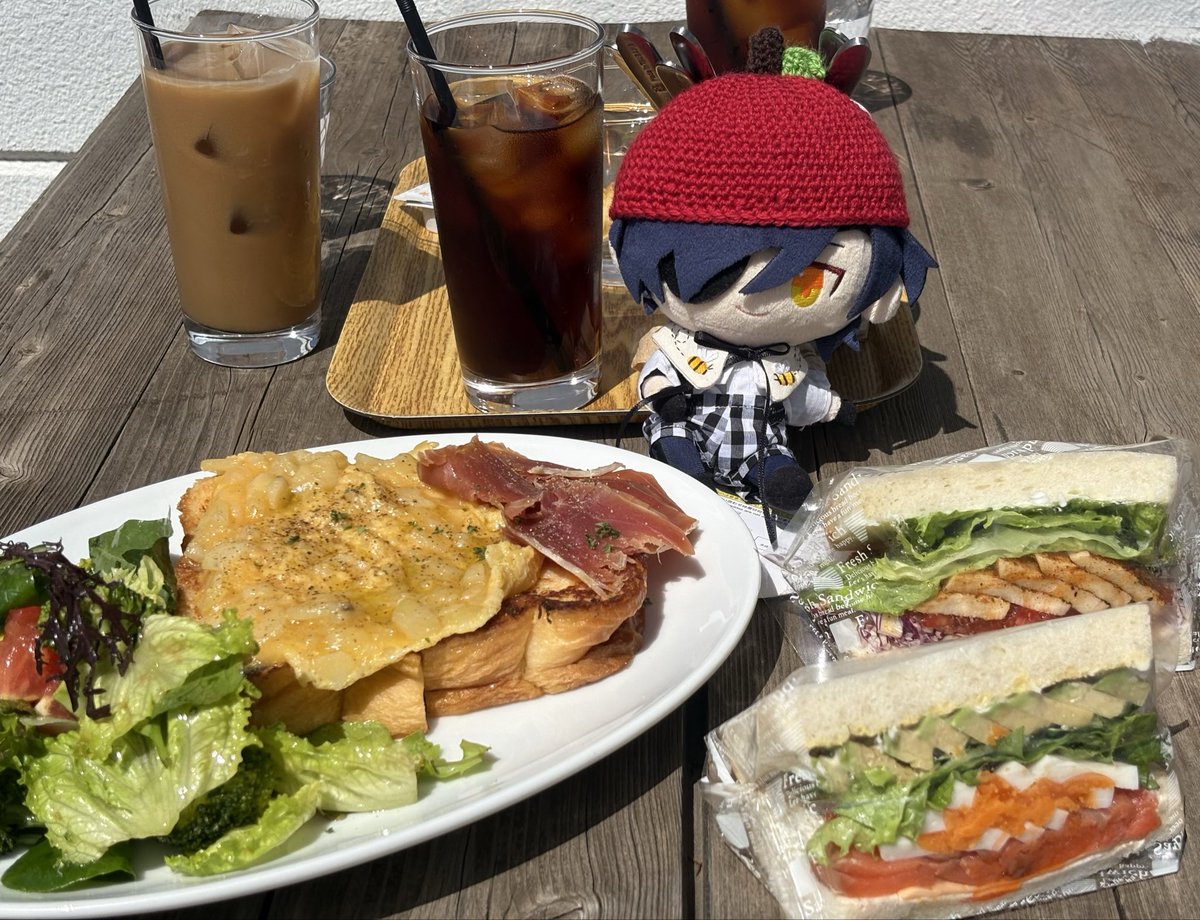 ごきげんようすわ☺️

きょはおてんきくだりざか
すわはおりゅしゅばんすわけどおでけけのちとは☂️とあちもときよつけてすわね

この前行った沼のほとりの🍞屋さんでの美味しいランチの記憶を貼っておくね
またいこすわね😋

きょもごきげんでいこすわ💕