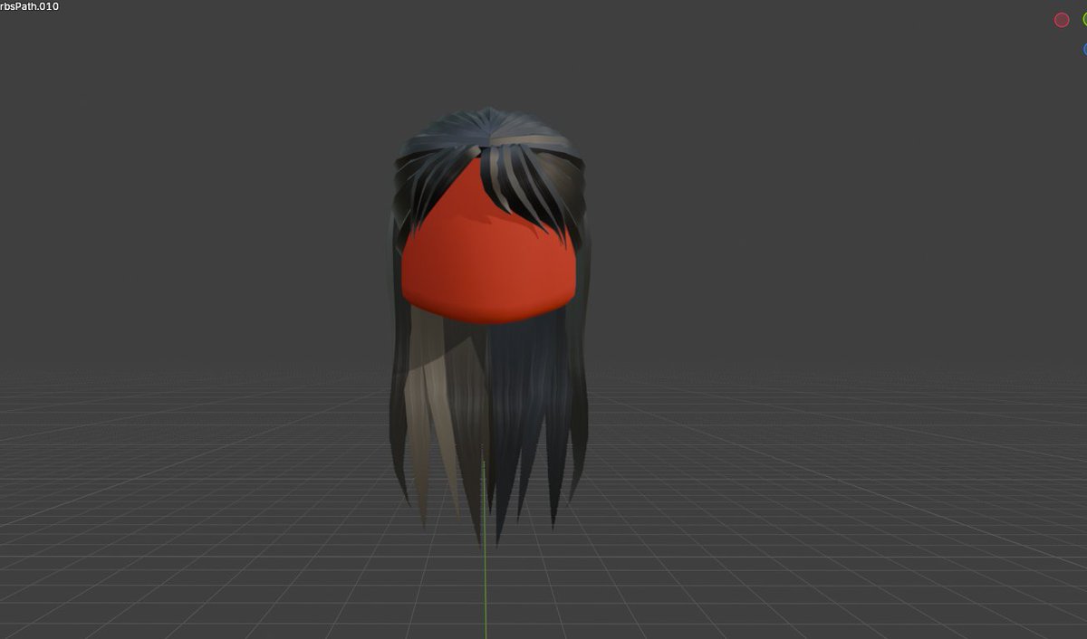JhanaSardinha's tweet image. This was my 5th hair model for Roblox!
I was inspired by a traditional men's hairstyle from Ancient China, based on a real reference.
I was really excited while making it :3 I ended up finishing it on the same day I started

#blender #3d #roblox #robloxUGC