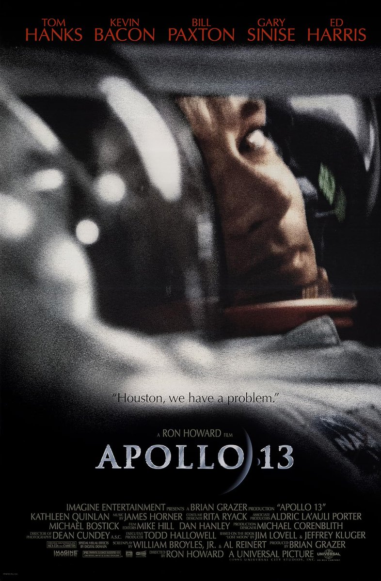 malcotheatres's tweet image. Join us @ this week's #ThrowbackThursday for #Apollo13, the true story of astronauts Jim Lovell, Jack Swigert &amp;amp; Fred Haise who returned safely after bypassing the moon, setting a record in 1970 for the farthest distance from Earth reached by humans. 
$5🎟@ malco.com