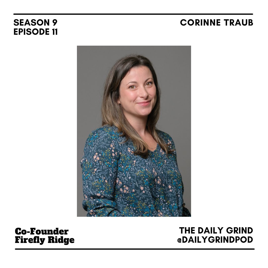 dailygrindpod's tweet image. “Think big” on the Daily Grind ☕️, your weekly goal-driven podcast. This episode features @kellyfastruns and special guest Corinne Traub, co-founder of Firefly Ridge. 

📲 Tune in today for Corinne’s episode in the link in our bio!

#dailygrind #advice #motivation #storytime