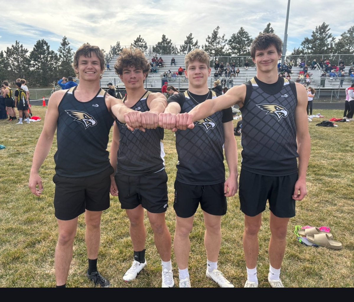 WarbirdsNest's tweet image. Congratulations to Willie Gutzmer, Austin Conry, Jaxon Krier, and Owen Laddusaw on state qualifying the 4x200m #ClawOn #ALLin