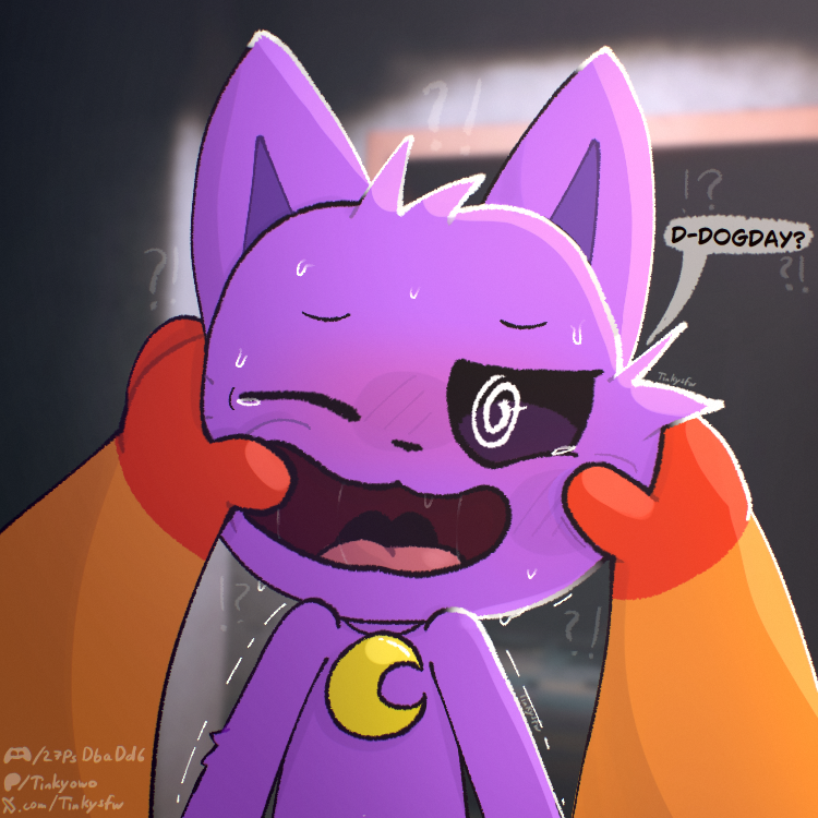 🧡Dogday pets Catnap💜

(He does not know how to pet correctly)👀

#SmilingsCritters #SmilingCrittersFanart #dogdayxcatnap #catnapxdogday #catnap #dogday