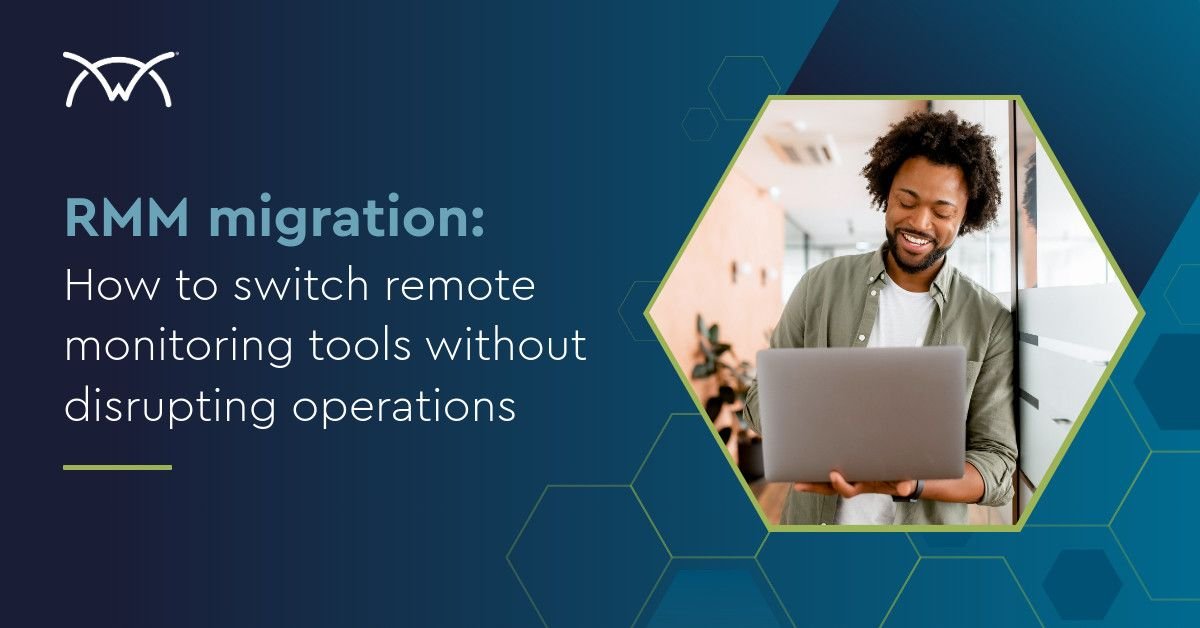 ConnectWise's tweet image. Ready to switch RMM tools?

Discover common pitfalls, key steps, and best practices to help ensure minimal disruption and a smoother transition.

Read the blog &amp;gt;&amp;gt; ms.spr.ly/6010vBagQ

#ConnectWise #MissionControl #RMM #MSP