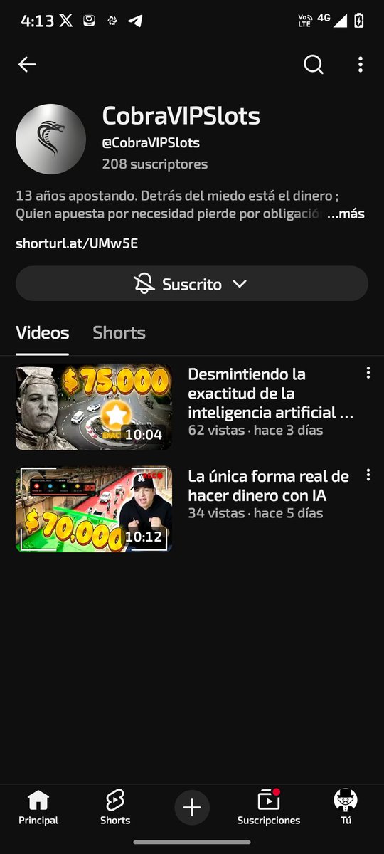 Samuelortegab's tweet photo. @CobraVIP Ya estás serpiente https://t.co/SrpWbRpYqV