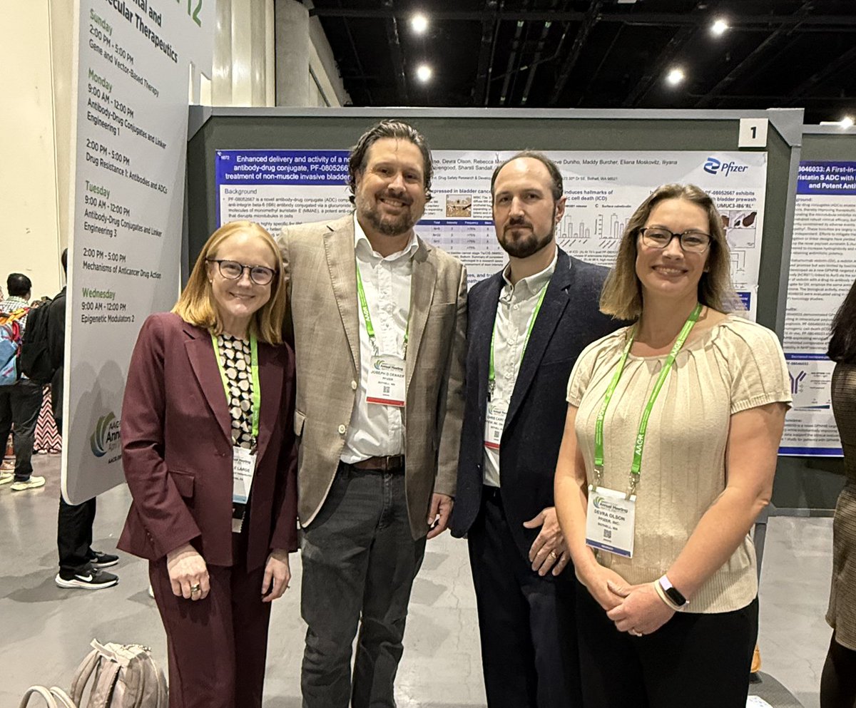 MCT_AACR's tweet photo. Congratulations to Chris Carosino and colleagues on their simultaneous publication—An Integrin β6-Targeted ADC Optimized for Intravesical Delivery to Treat Non-Muscle Invasive Bladder Cancer—presented at #AACR26. Read the article: https://t.co/dWuiX3QHdN
#OpenAccess https://t.co/94eMPhEXl9