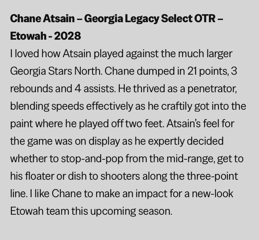 galegacyhoops's tweet photo. Huge weekend from 2028 pg Chane Atsain. Grown tons this season and has become a leader. This is just the start for him. 
@ChaneAtsain https://t.co/dJ8FBYtpV6