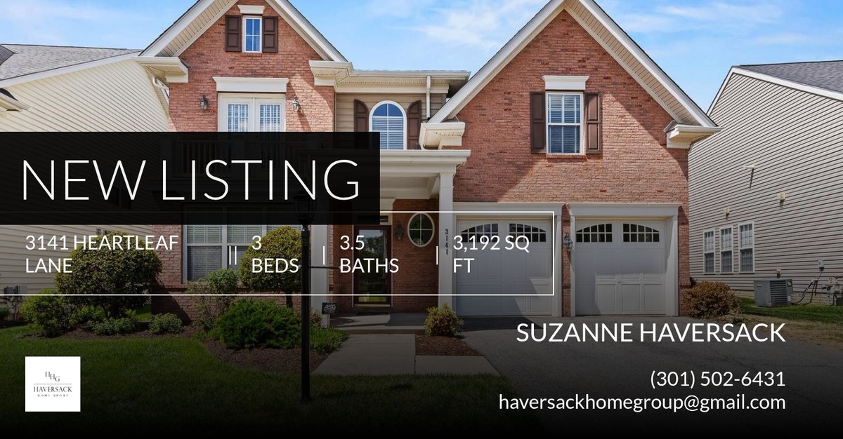 HaversackSteven's tweet photo. 📍 New Listing 📍 Take a look at this fantastic new property that just hit the market located at 3141 Heartleaf Lane in Waldorf. Reach out here or at (301) 502-6431 for more information

Suzanne Haver... https://t.co/DWCBVYurJA https://t.co/k0iuE6MdgZ