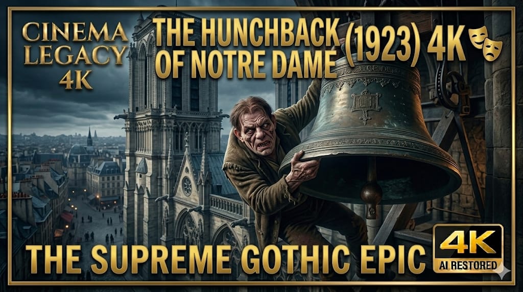 Hoovie_On's tweet image. Why was I not made of stone like thee?🏛️😭 

Witness the most heartbreaking scene in cinema history, now in breathtaking 4K AI Restoration. 

Lon Chaney’s legendary performance shines like never before. ✨💎 

👉 youtu.be/HVB19aZieK0?si… 

​#CinemaLegacy4K #AI #4K #4KRestoration