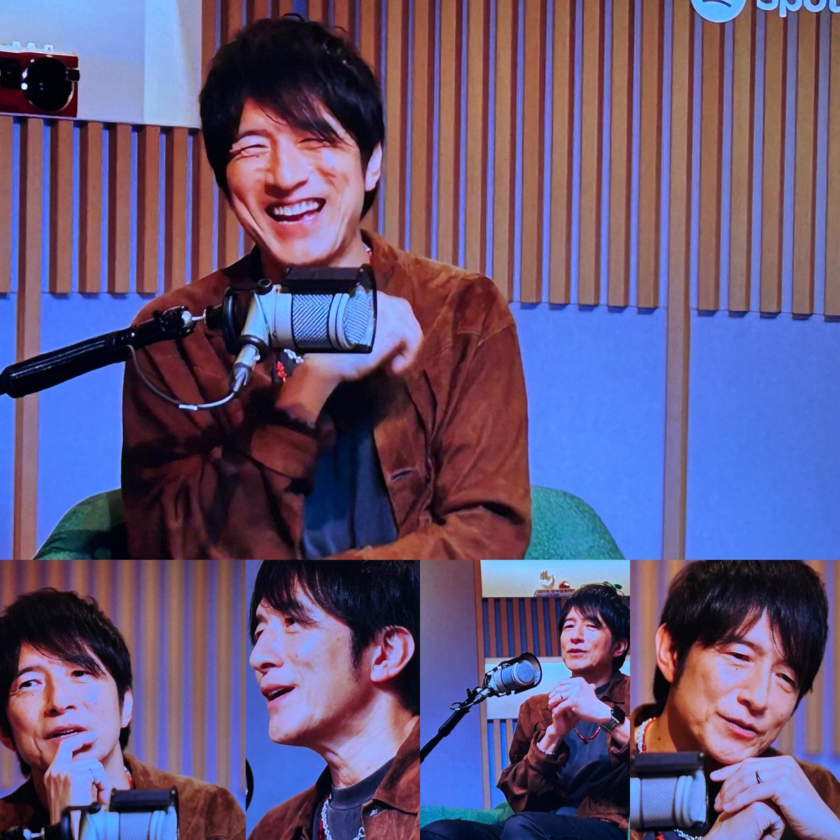 3939kamereon510's tweet image. 私もおっきいテレビ画面📺で見れたよー
携帯画面でしか見てなかったから！
やっぱりおっきいテレビで見る桜井さん♡♡🌸最高です👍
何回も見てるんだけど桜井さん♡♡の一言一言が素敵過ぎてやっぱり好き🩷ྀི💕
エピソード3が1番好き💕可愛い( ੭ ˙꒳​˙ )੭♡
 #Spotify
 #Mr.Children
 #桜井和寿