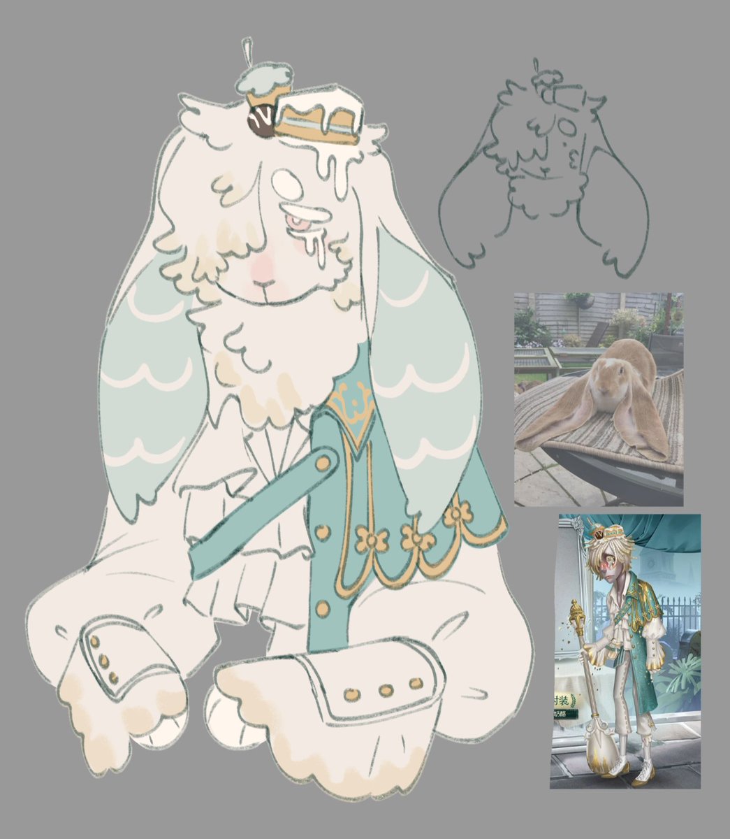 weirdly bunny shaped cheese