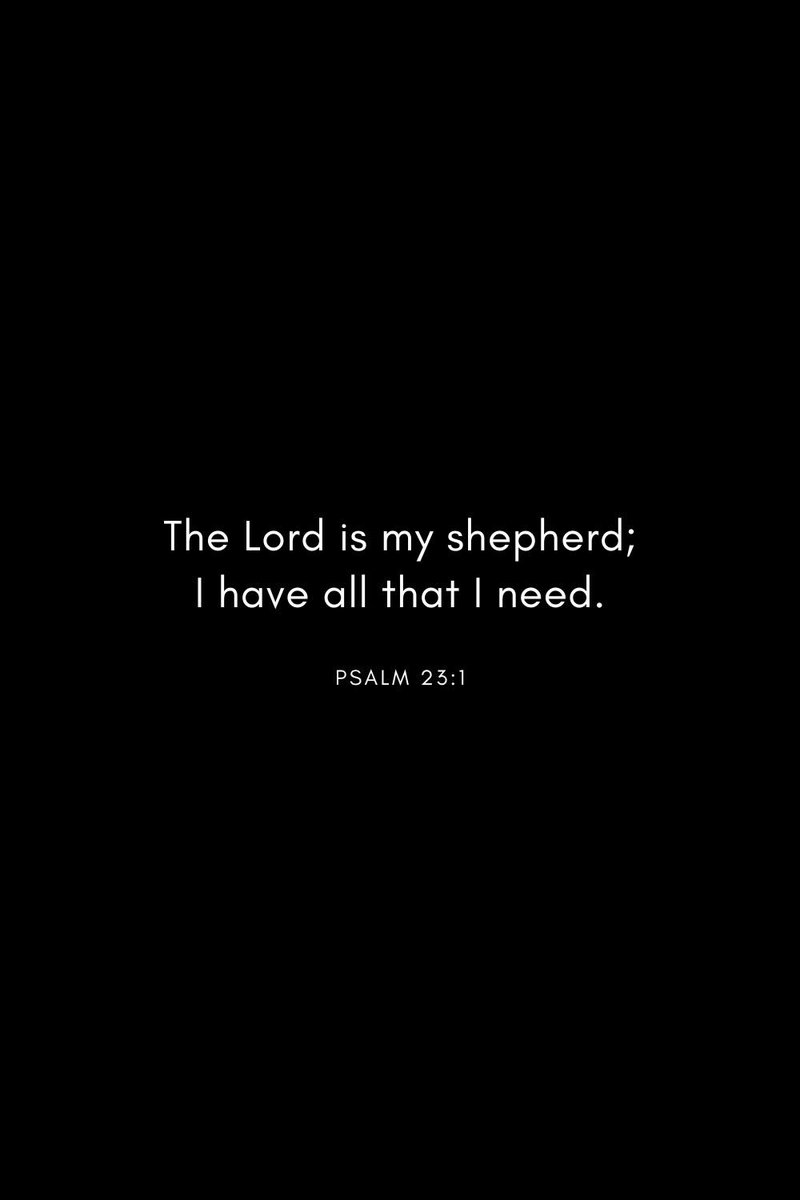 Psalm 23:1