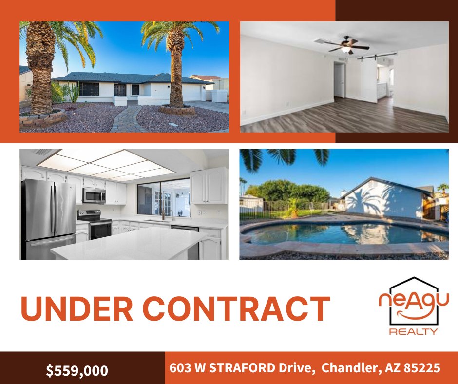 🎉 We’re thrilled to announce that our seller’s beautiful home is now under contract after only 8 days on the market! 🎉

With multiple competitive offers and strong negotiation on behalf of our seller, we were able to secure an excellent contract. 🤝

#NeaguRealty
#Undercontract