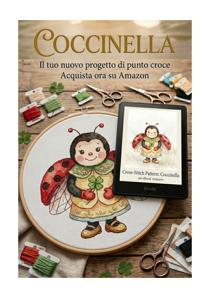 miskim24's tweet image. Ebook  Il filo del punto croce Amazon 
Distinguibile anche per Kindle Unlimited 
#kindleunlimitedbooks #freebook #PointDeCroix #puntocruz #crossstitchpattern 

amzn.eu/d/0gmd3GYH
