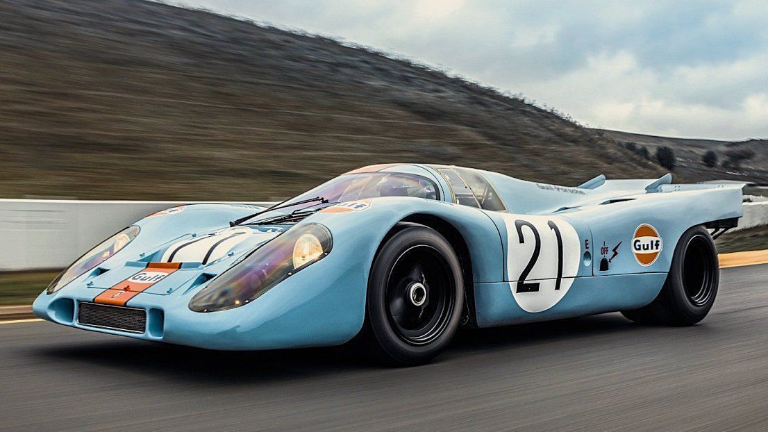 Retromania4ever's tweet image. 🇩🇪 #Porsche 917K (Short Tail) in the #iconic #Gulf livery. 
Equipped with a powerful 4.5 to 4.9-liter flat-12 engine. The 917K was capable of speeds of nearly 320 km/h.