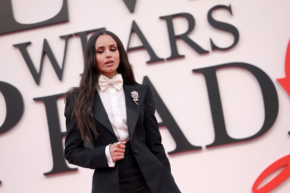 JumpTrailers's tweet photo. Sofia Carson attends "The Devil Wears Prada 2" World Premiere.

📸 (Mike Coppola/Getty) https://t.co/Xro8KHlooP