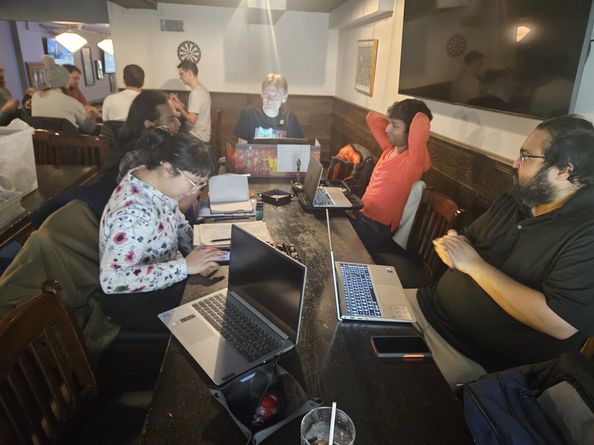 AngeloOhhBaby's tweet image. Paul B's LVL 9-12 Eberron: A Confusion of Contraband Table at The Tipsy Moose 

#dungeonsanddragons #DnD #dnd5e #TorontoDnD #ttrpg